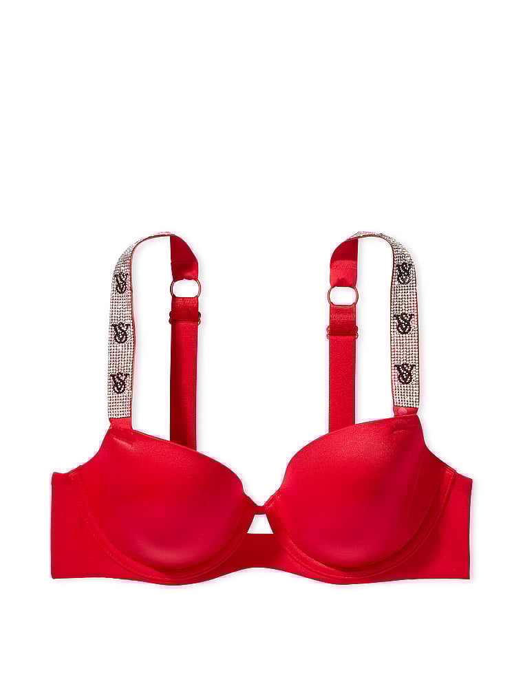 Shine Strap Lightly Lined Demi Bra
