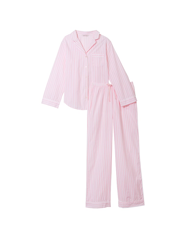 Buy 100% Cotton Long Pajama Set, - Order undefined online - Victoria's ...