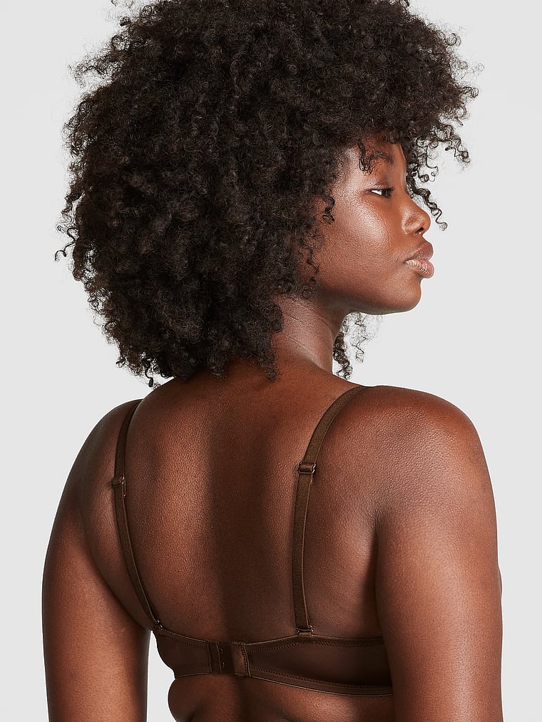 PINK Wear Everywhere Wear Everywhere Lightly Lined Full Coverage T-Shirt Bra, onModelBack, 2 of 3