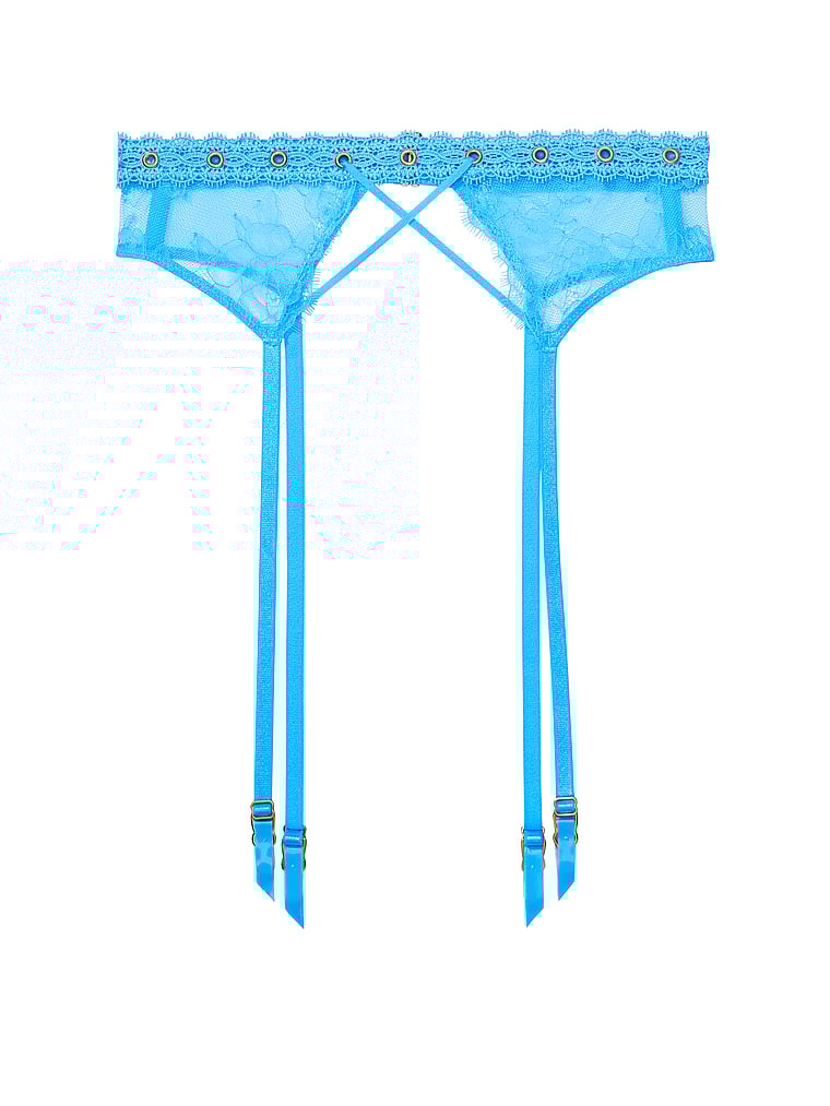 Icon by Victoria's Secret Strappy Logo Garter Belt