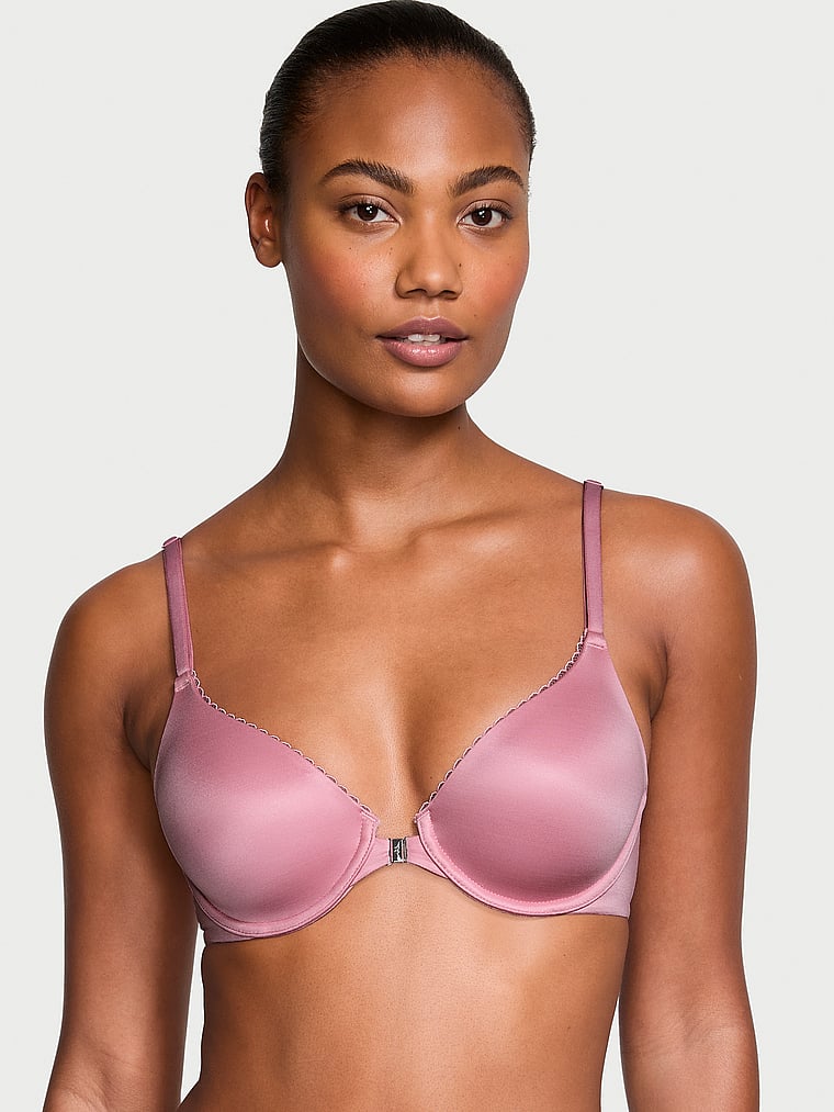 Underwired Lightly-Padded Front Closure Bra