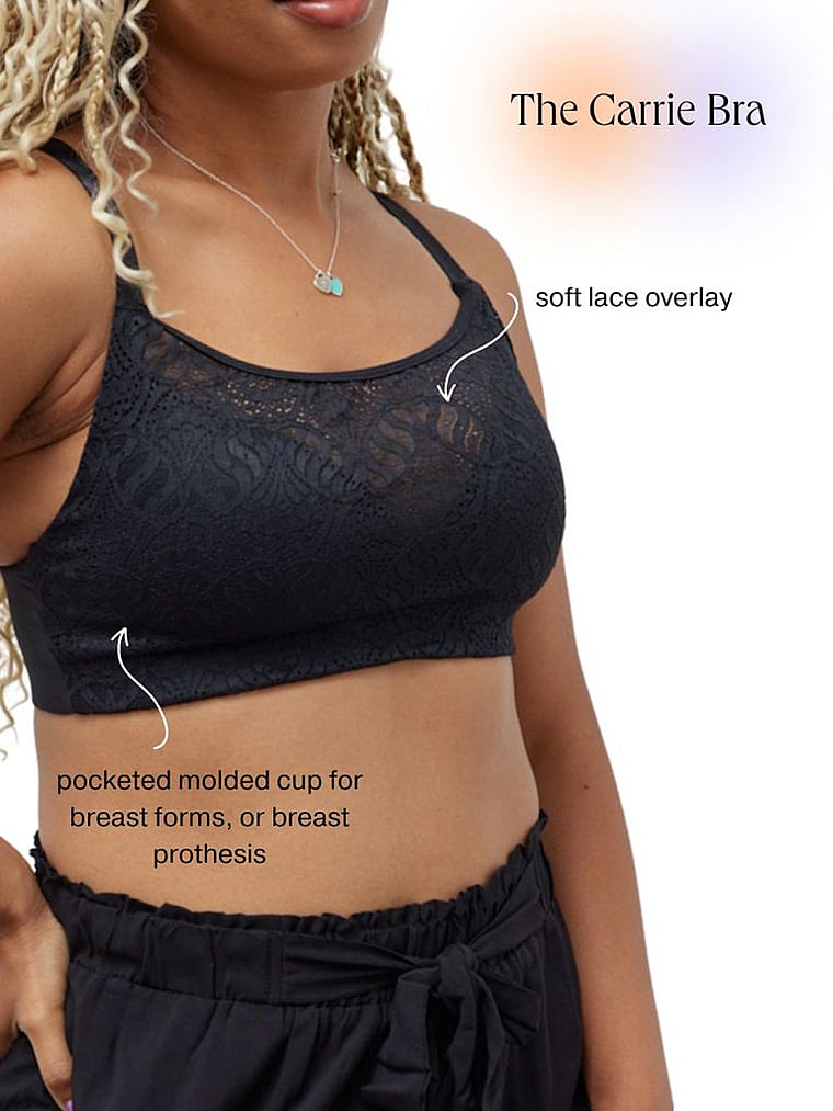 Carrie Pocketed Molded-Cup Bra
