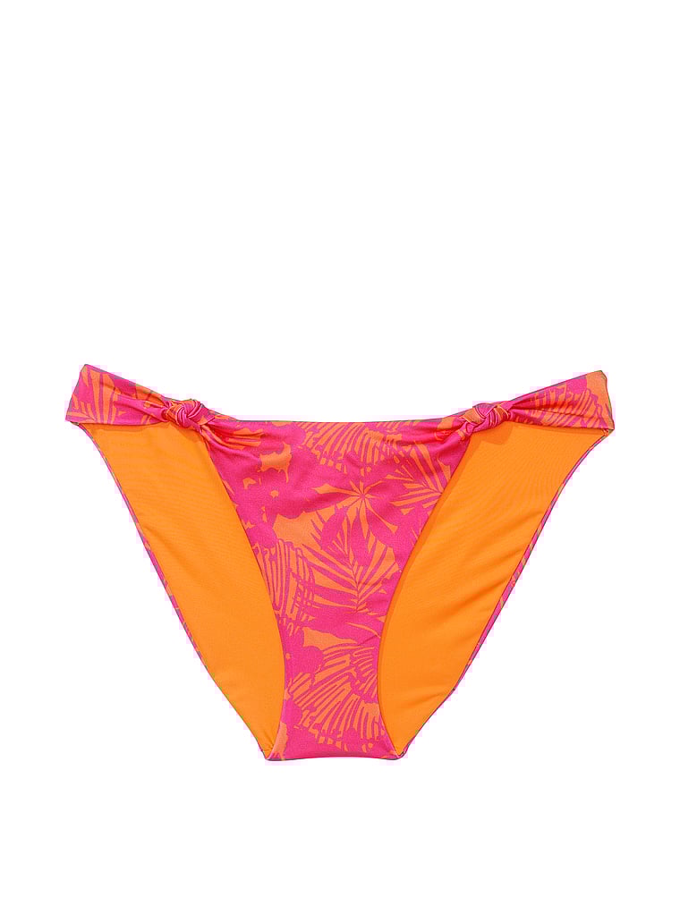 Knotted High-Leg Bikini Bottom