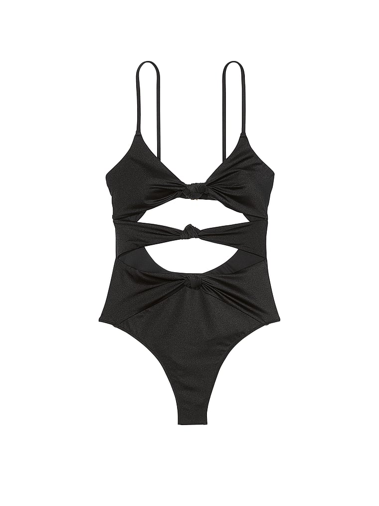 Knotted One-Piece Swimsuit