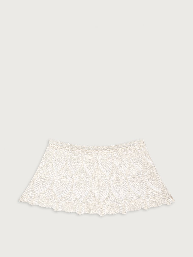 Capri Crochet Mini Skirt