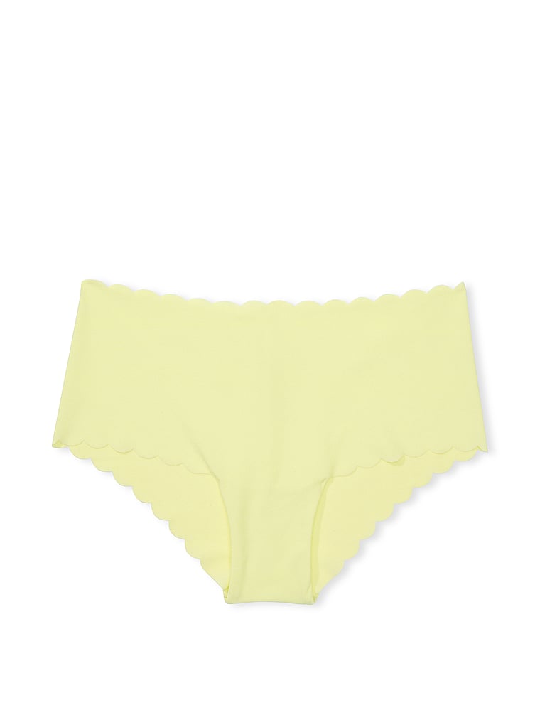 Victoria's Secret, No-Show No-Show Cheeky Panty, Yellow, offModelFront, 3 of 3
