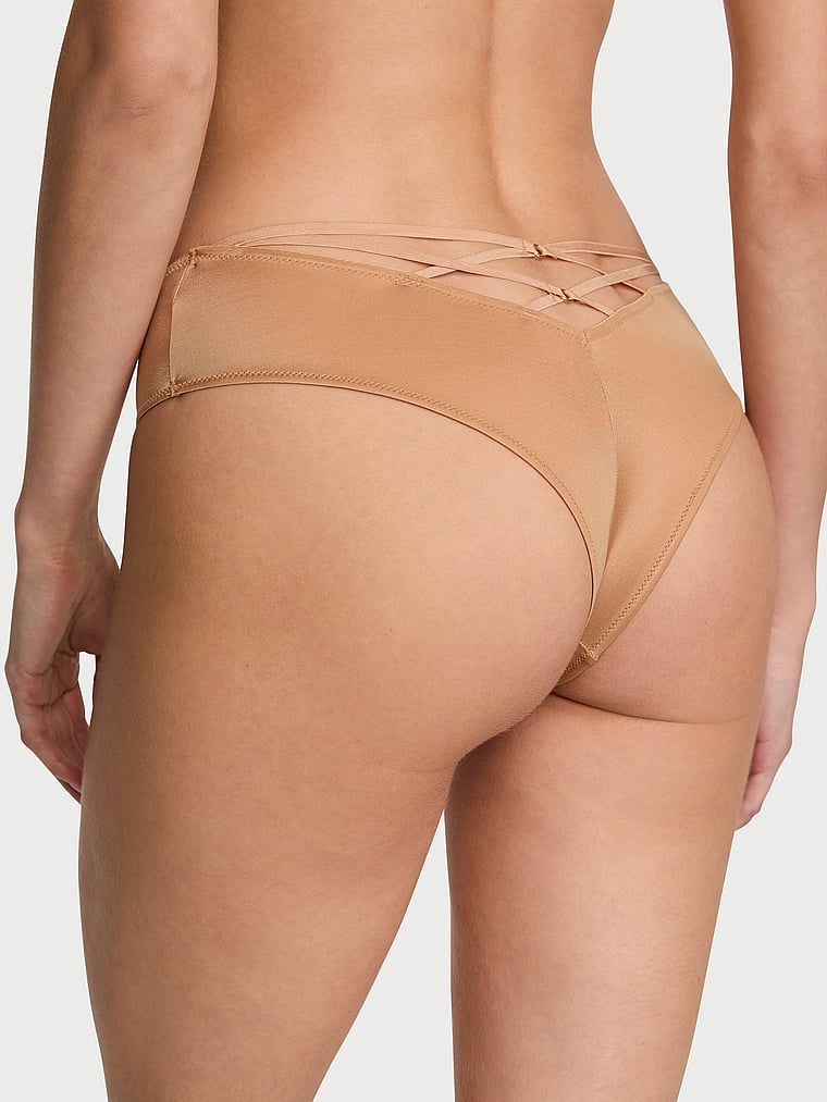 Strappy Back High-Leg Cheeky Panty