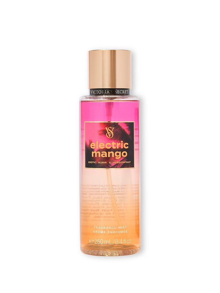 Victoria's Secret, Body Fragrance Midnight Heatwave Body Mist, Electric Mango, onModelFront, 1 of 2