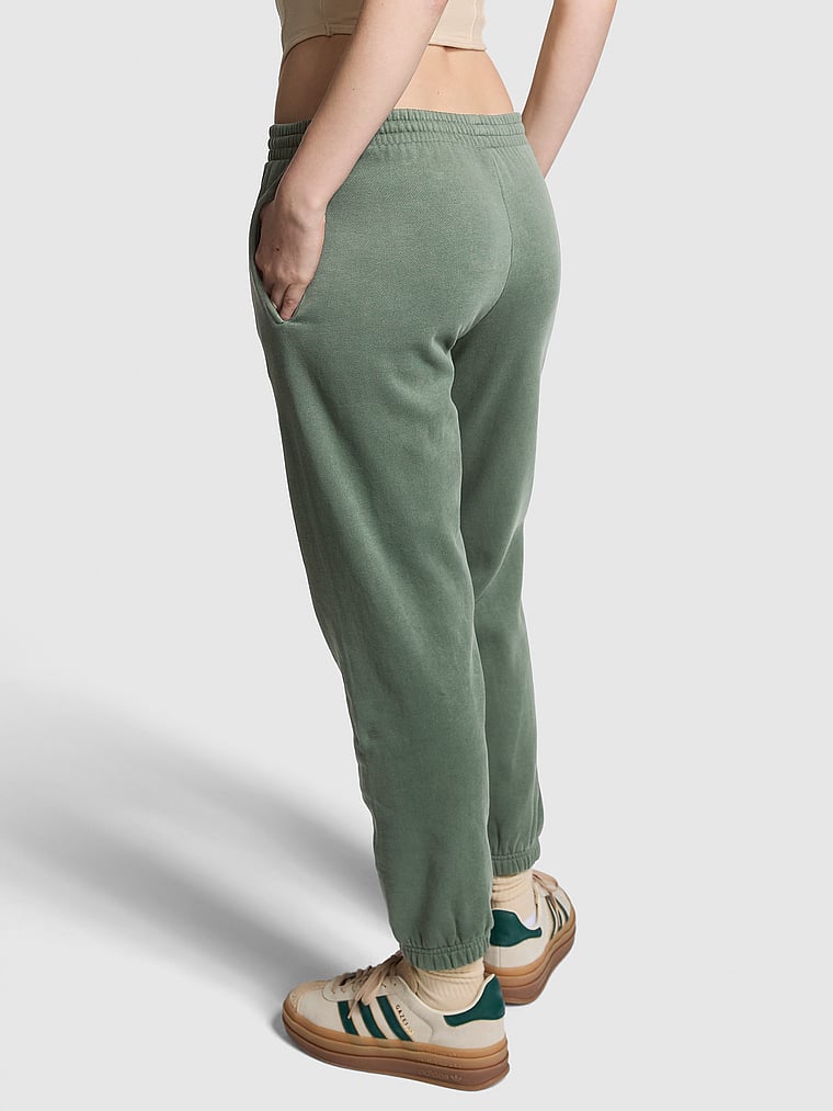 Ivy Fleece Slim Low-Rise Sweatpants