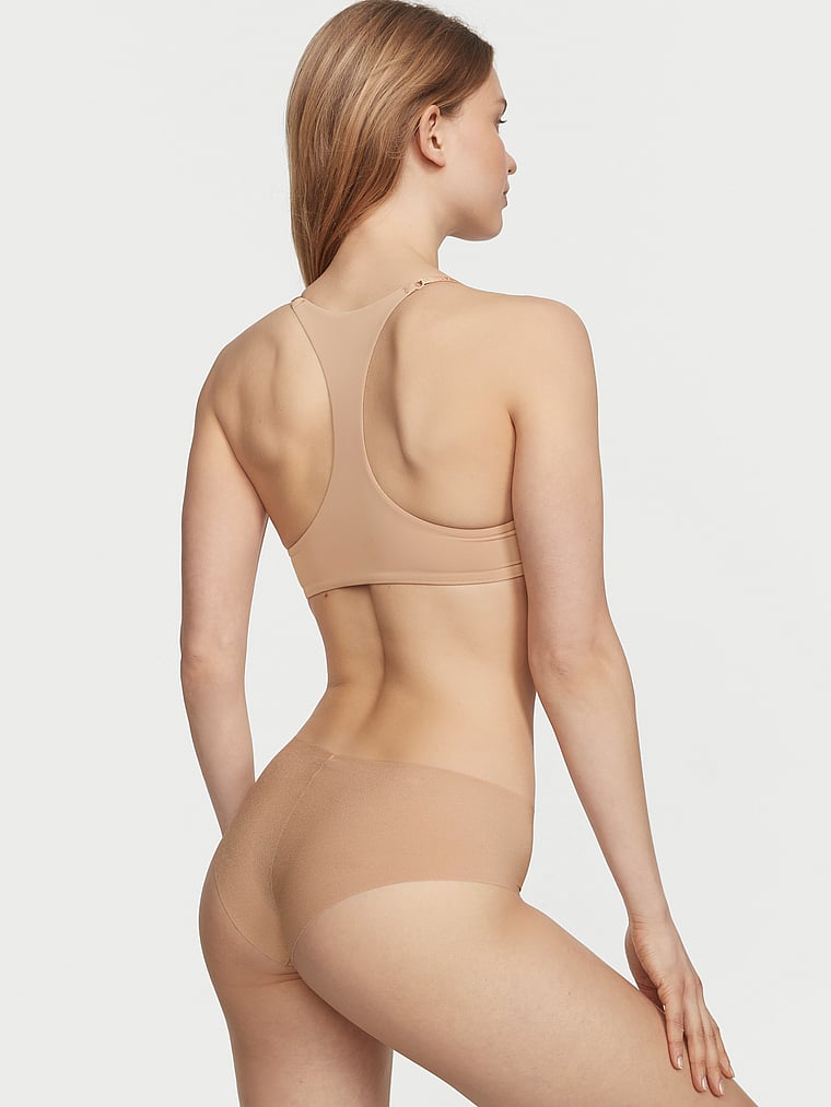 Victoria's Secret, No-Show No-Show Cheeky Panty, Praline, onModelBack, 2 of 4 Lotta is 5'10" and wears Small