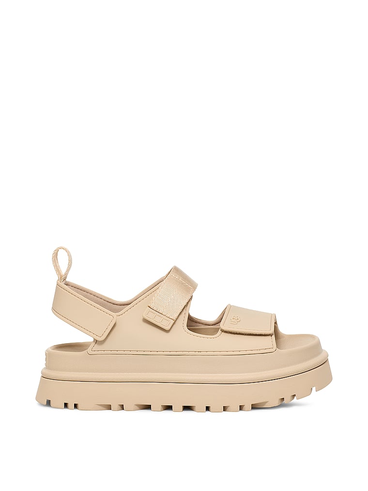 UGG® Goldenglow Sandals, Sea Salt, offModelBack, 2 of 3