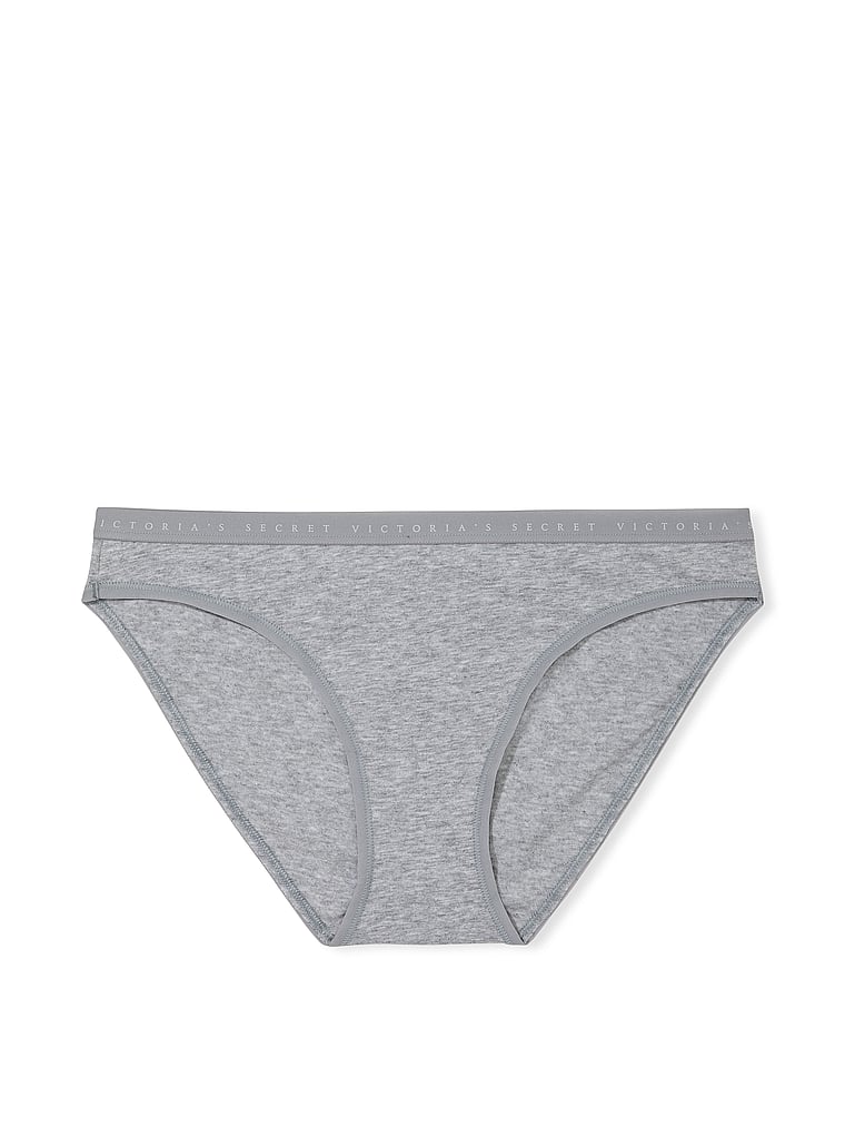 Women'secret Damen Brazilian Panty Aus Baumwolle – Bequeme Funktionsunterwäsche In Grau, Für Täglichen Tragekomfort