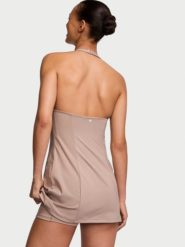 VS Essential Perforated Halter Dress