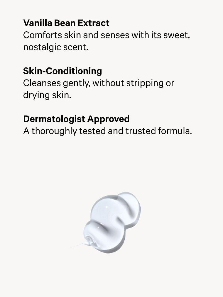 Victoria's Secret, Body Care Comforting Vanilla Body Wash, detail, 3 of 3