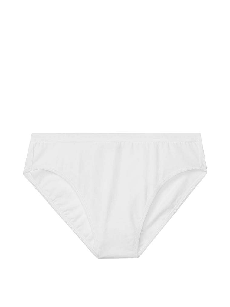 Stretch Pointelle High-Leg Brief Panty