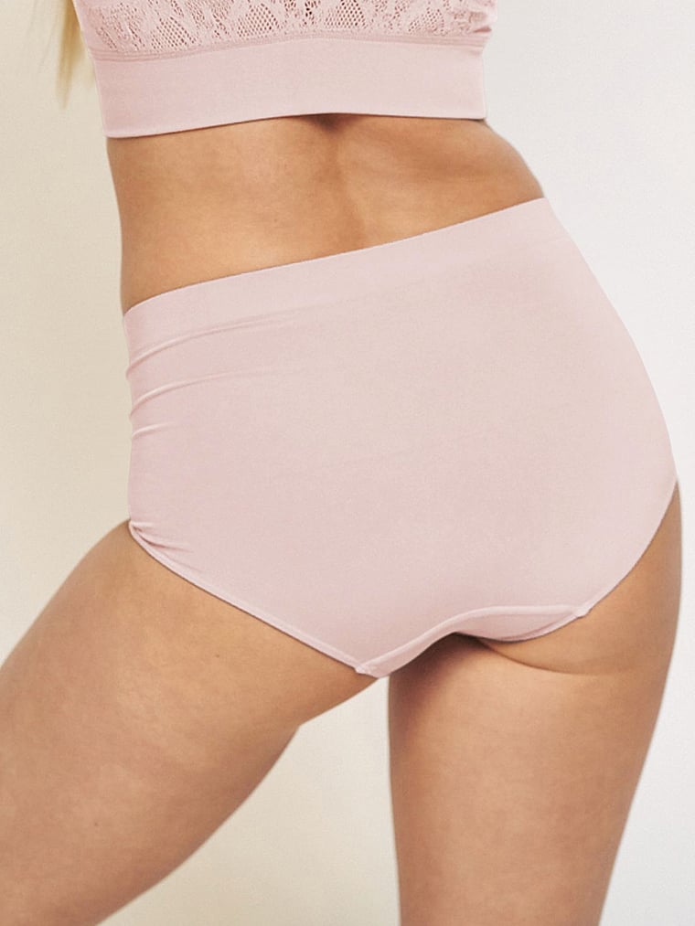 Victoria's Secret, MINDD Full Coverage Brief, Vintage Rose, onModelBack, 2 of 5