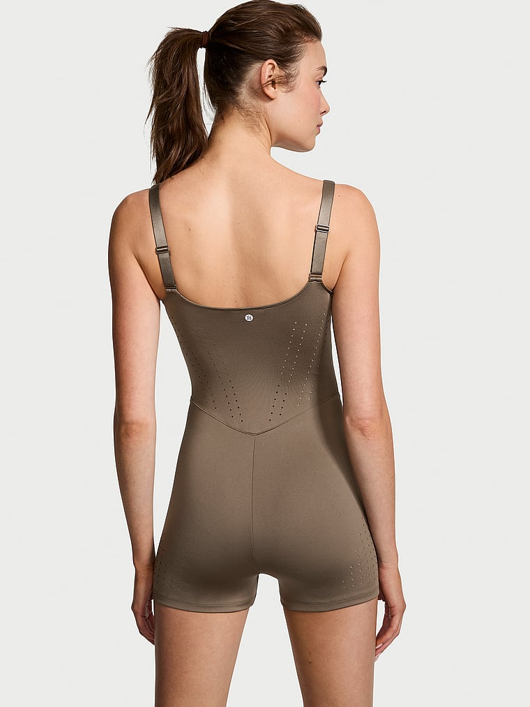 VS Essential Perforated Short Onesie