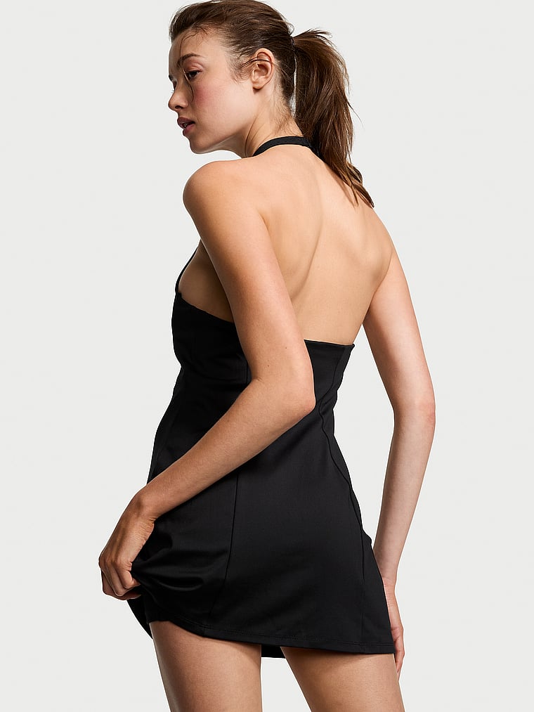 VS Essential Perforated Halter Dress