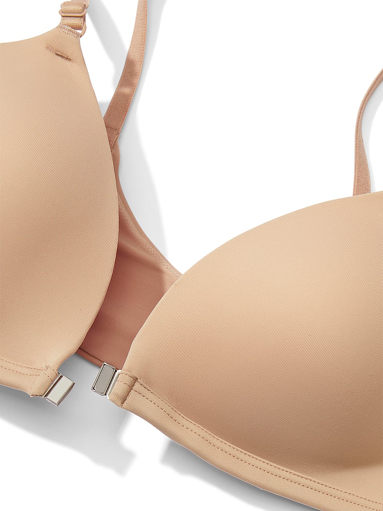 PINK Adaptive Wear Everywhere™ Wireless Front-Close Bra, Praline, detail, 2 of 2
