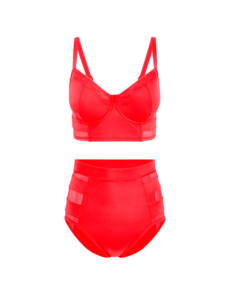 Victoria's Secret, Adore Me Daeny Swim Bottom, Bittersweet, detail, 4 of 4