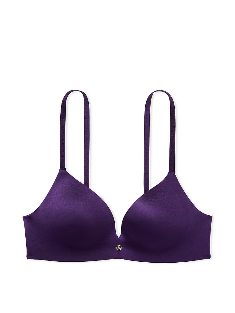 Buy So Obsessed Smooth Wireless Push-Up Bra, Amethyst - Order Bras ...