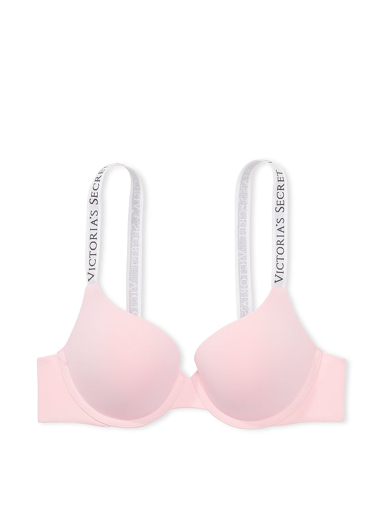 Victoria's Secret, The T-shirt Push-Up Perfect Shape Bra, offModelFront, 3 of 3