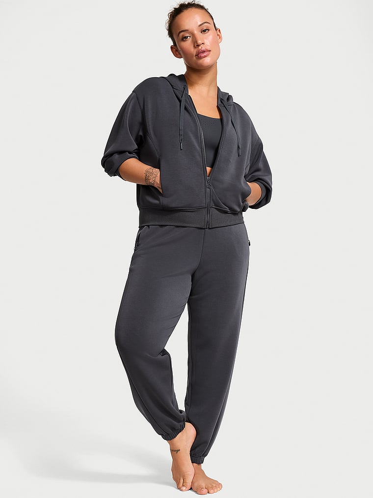 Victoria secret blue Stripe Jogger pants m ;;; main image 1