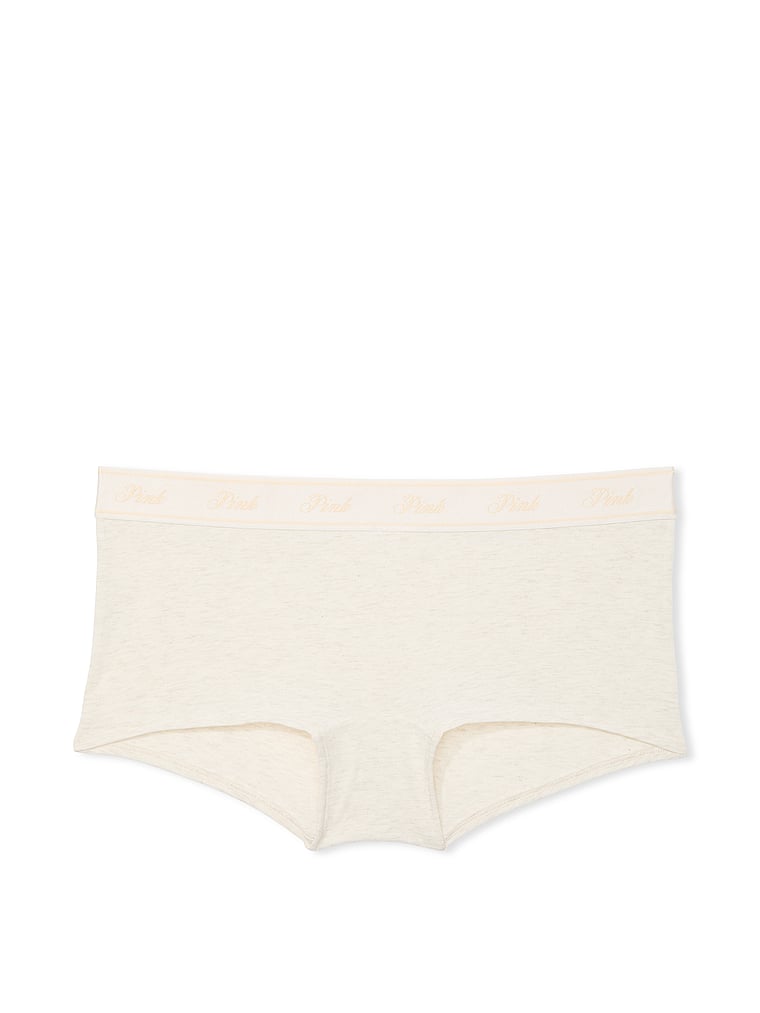Logo Cotton Boyshort Panty