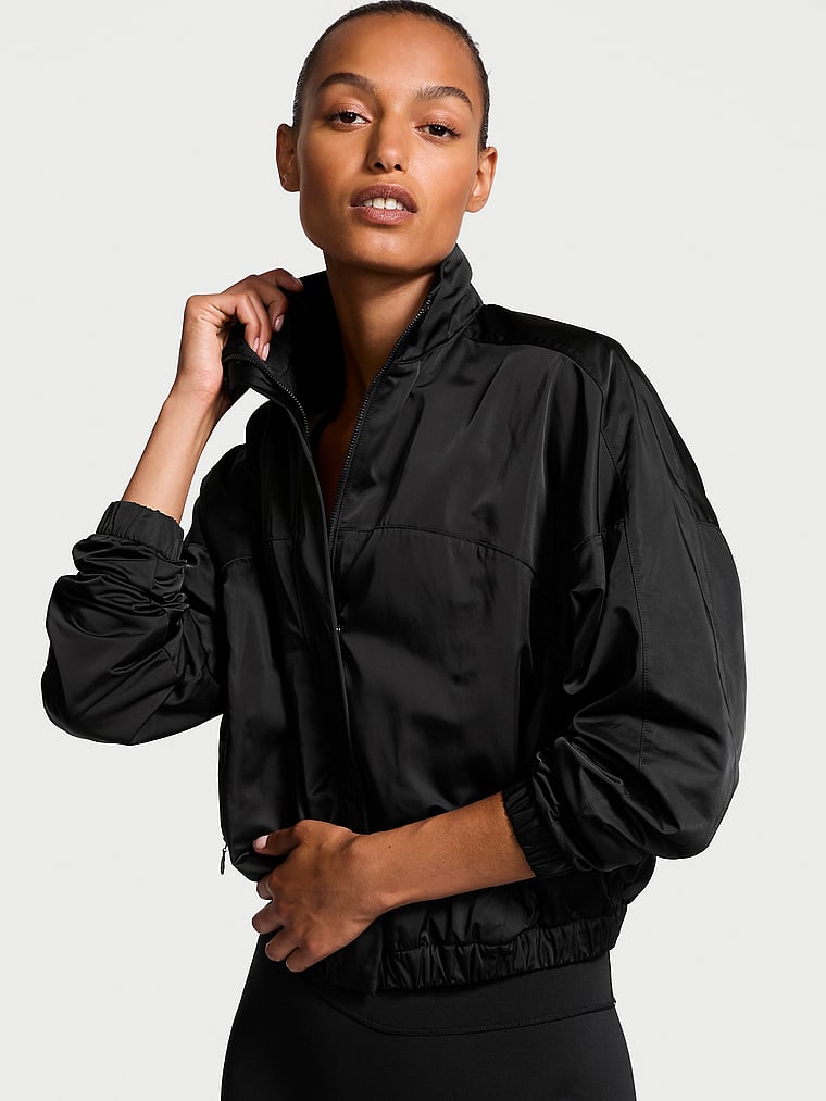 Lux Glossy Sport Full-Zip Jacket
