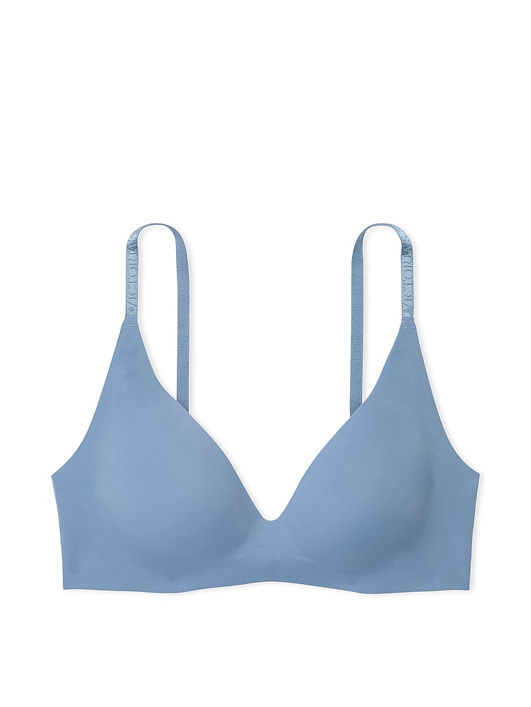 Victoria's Secret, Victoria's Secret Bare Push-Up Wireless Comfort Bra, offModelFront, 3 of 3