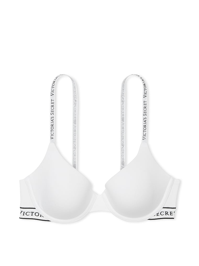 Lightly Lined Cotton Demi Bra