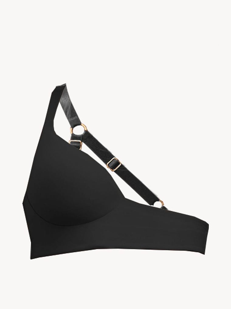 Victoria's Secret, AnaOno Rachel Unilateral Molded Right Cup Sling Bra, Black, detail, 4 of 4
