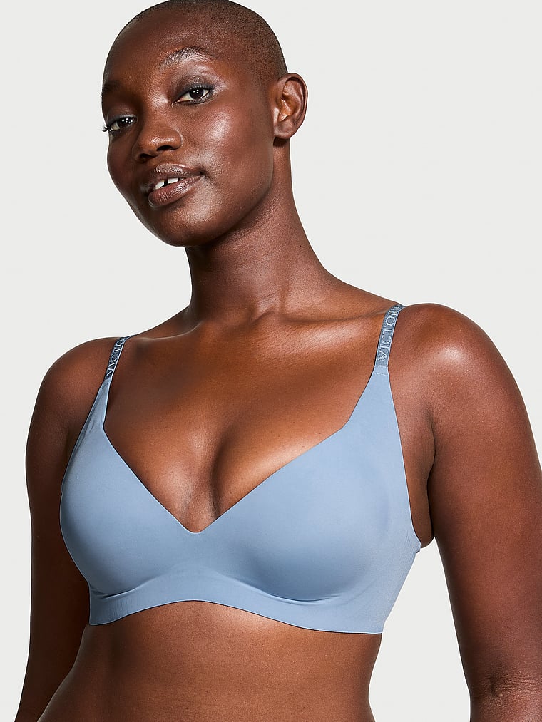 Victoria's Secret, Victoria's Secret Bare Push-Up Wireless Comfort Bra, onModelFront, 1 of 3