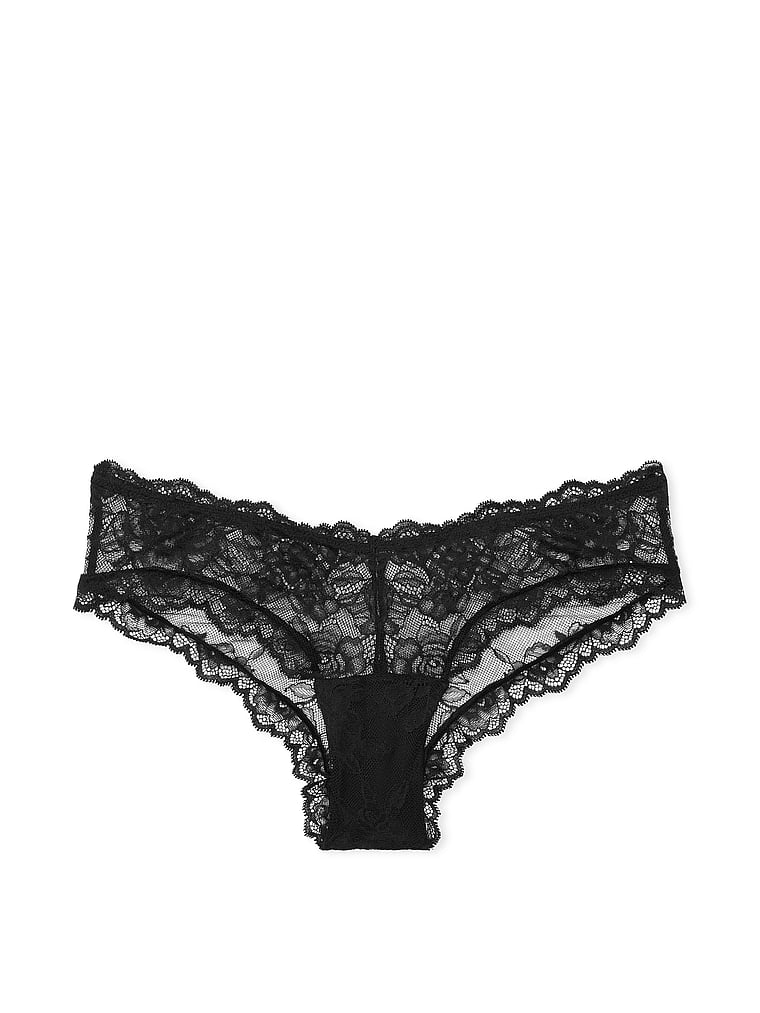 Rose Lace High-Leg Cheeky Panty