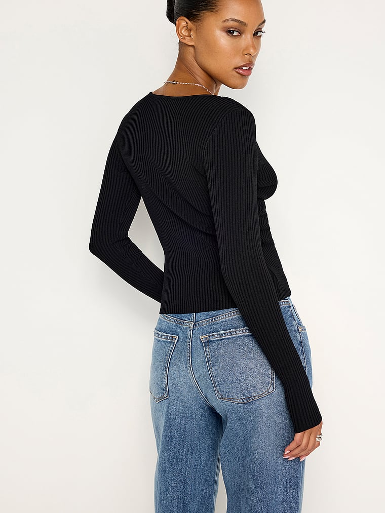 Sweat à Capuche Victoria's Secret Taille XS Blanc Et Noir - Occasion En Excellent état