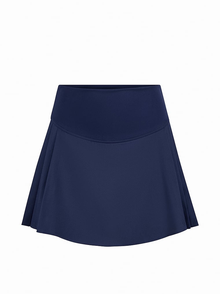 Victoria's Secret, Adore Me Birdie Active Skort, Medieval Blue, offModelFront, 4 of 6