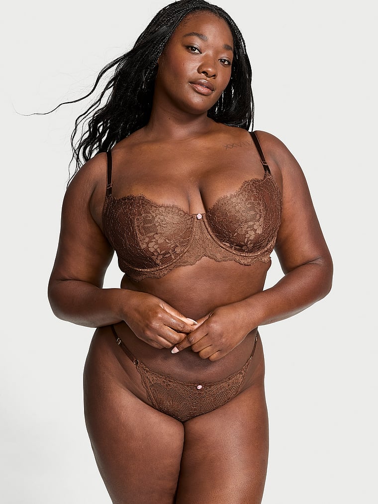 Wicked Unlined Lace Balconette Bra
