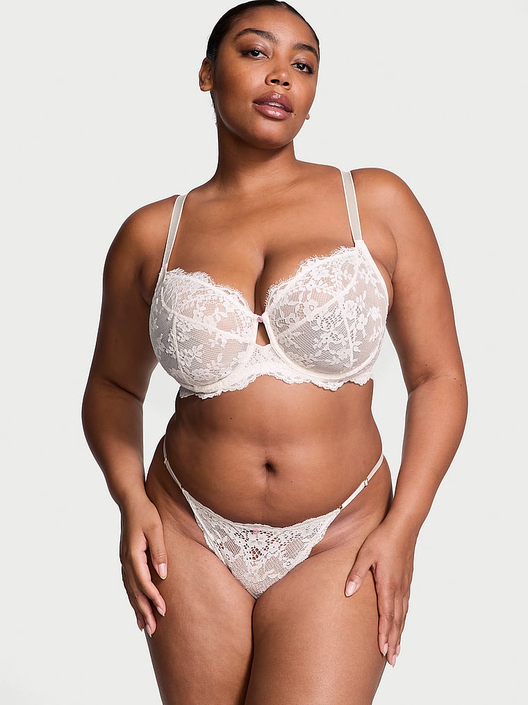 The Fabulous by Victoria's Secret Unlined Lace Full-Cup Bra