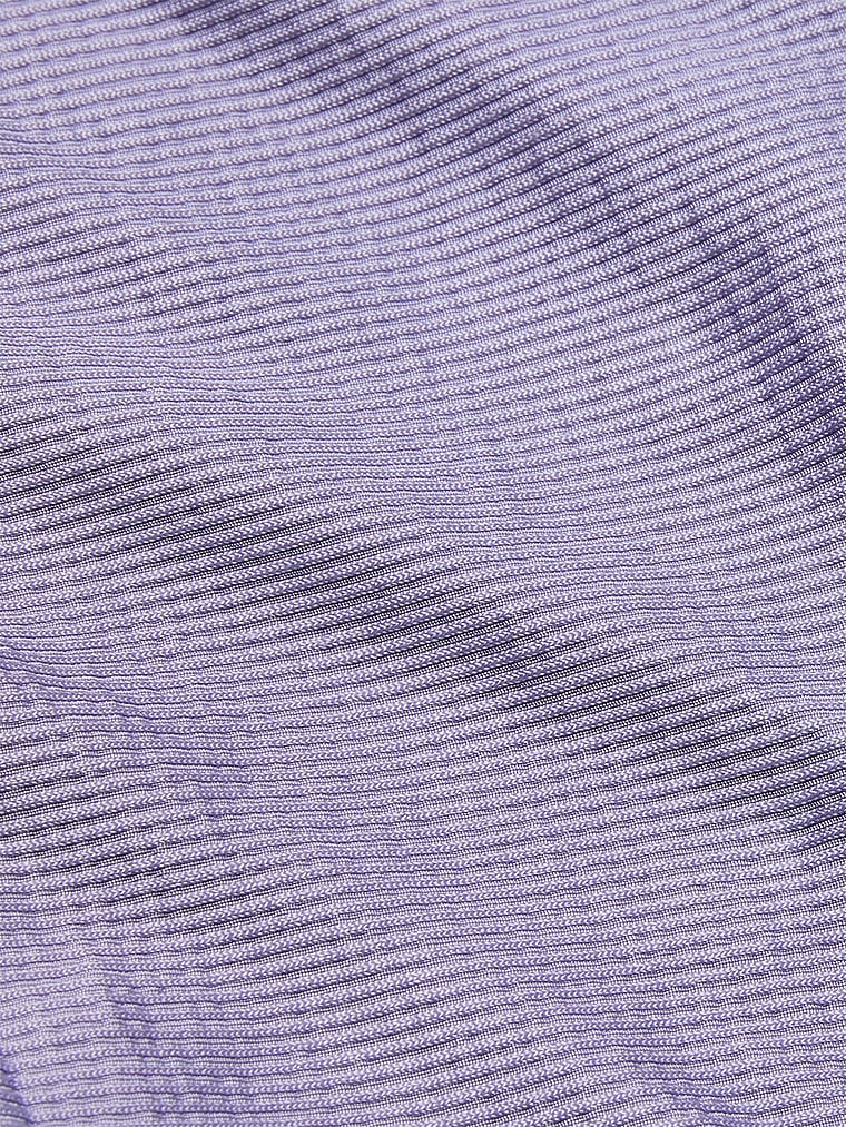 PINK Seamless Halter Tank Bra, Star Lilac, detail, 4 of 5