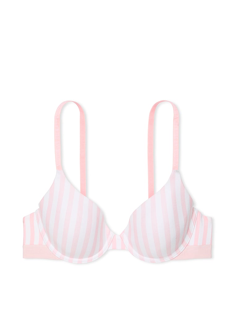 Lightly Lined Full-Coverage Cotton Bra