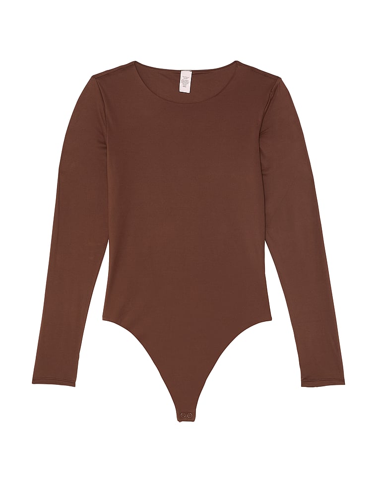 Bodywear by Victoria with FeatherSoft™ Innovation Long-Sleeve Bodysuit