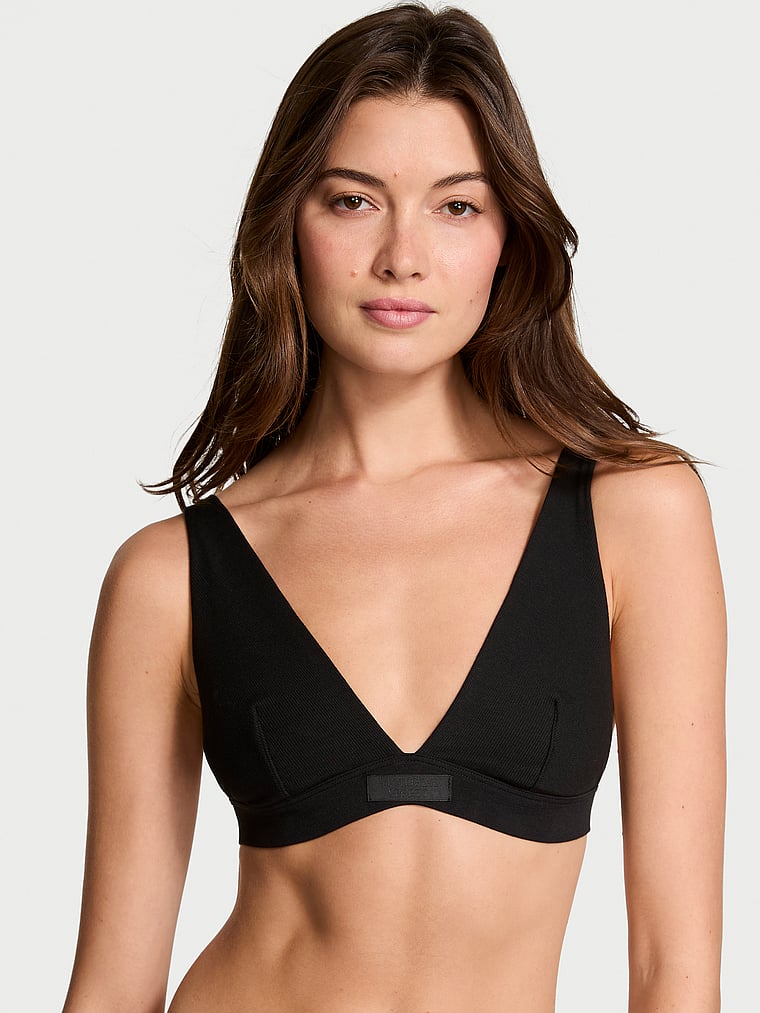 Victorias Secret Soutien-gorge Femme Noir Rose Dentelle (75C