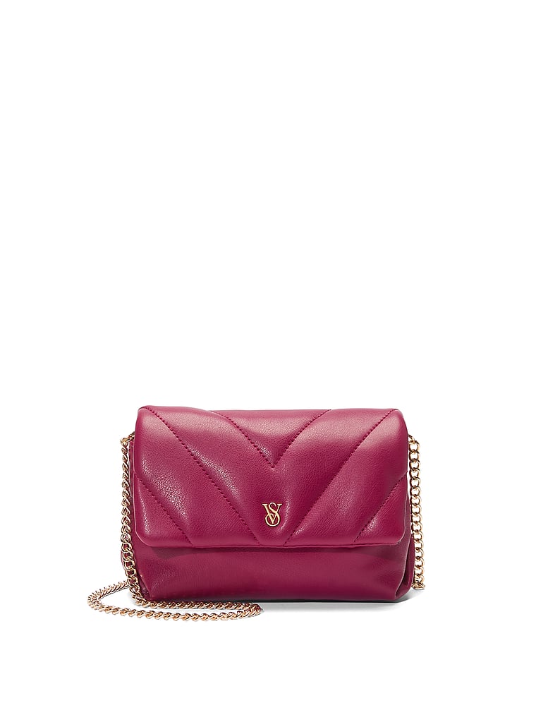 Victoria's Secret, Victoria's Secret Mini Convertible Bag, Campari, onModelFront, 2 of 4