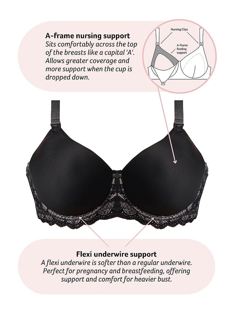 Obsession Spacer Flexiwire Nursing Bra