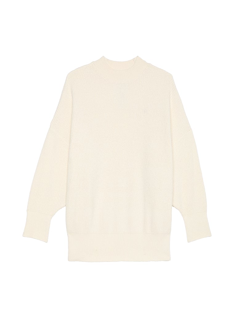 Pink Cut-Work O-Neck Pullover