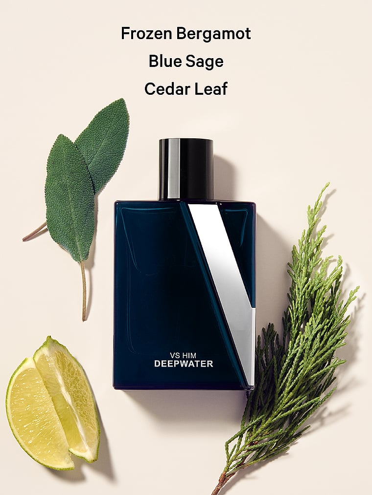 Victoria's Secret, Fine Fragrance VS HIM Deepwater Fragrance 1.7 oz, 1.7 oz, onModelBack, 2 of 3