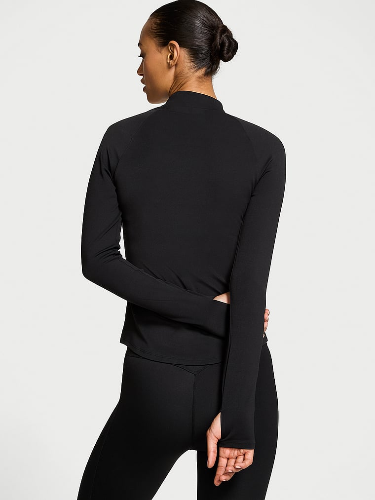 Victoria's Secret, VSX VSX Elevate™ Full-Zip Jacket, onModelBack, 2 of 4