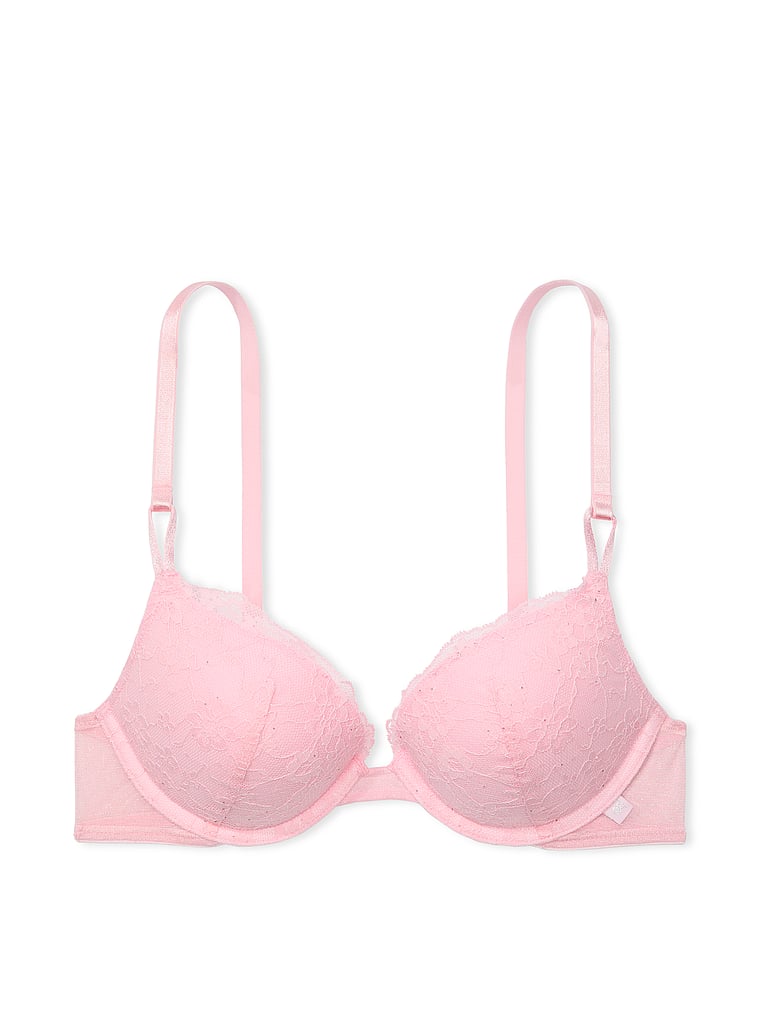 Buy Sexy Tee Sequin Posey Lace Push-Up Bra, Pretty Blossom - Order Bras ...