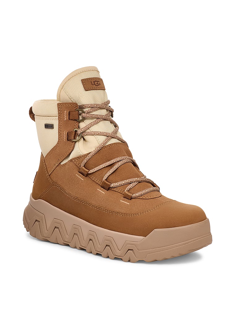 UGG® TerreTrail Hi-Top Boots, Chestnut, onModelBack, 2 of 3
