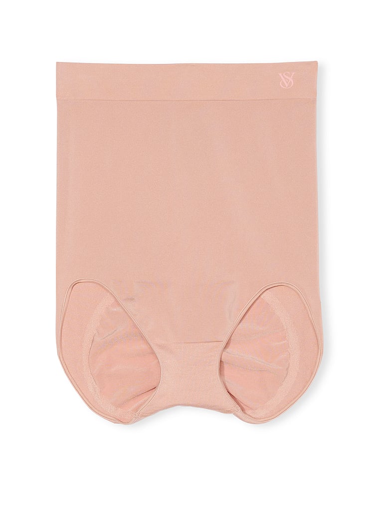 Victoria's Secret, Victoria's Secret Shapewear by Victoria SeamlessShaping™ High-Waist Brief Panty, Macaron, offModelFront, 3 of 3